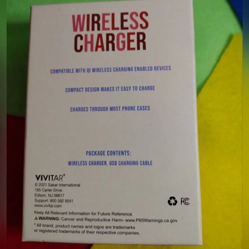 Vivitar Girl Power Wireless Charger